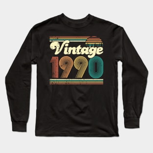 30th birthday gifts 1990 gift 30 years old Long Sleeve T-Shirt